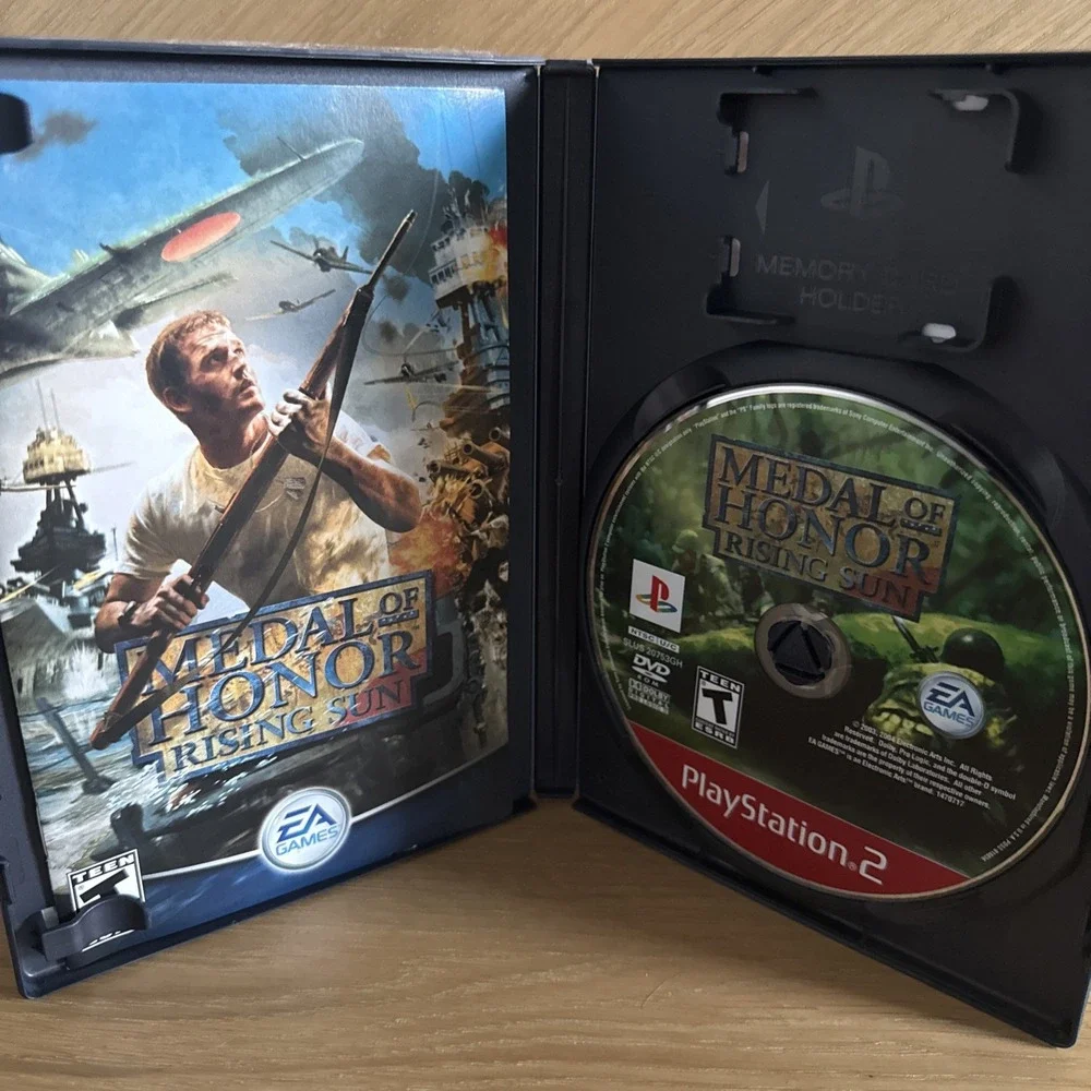Medal Of Honor Rising Sun For PlayStation 2‎ PS2 Fps Very Good 8E